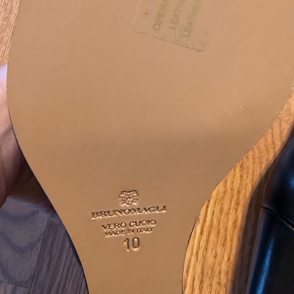 $425 Bruno Magli Opera Wedge Bootie - Picture 4 of 4